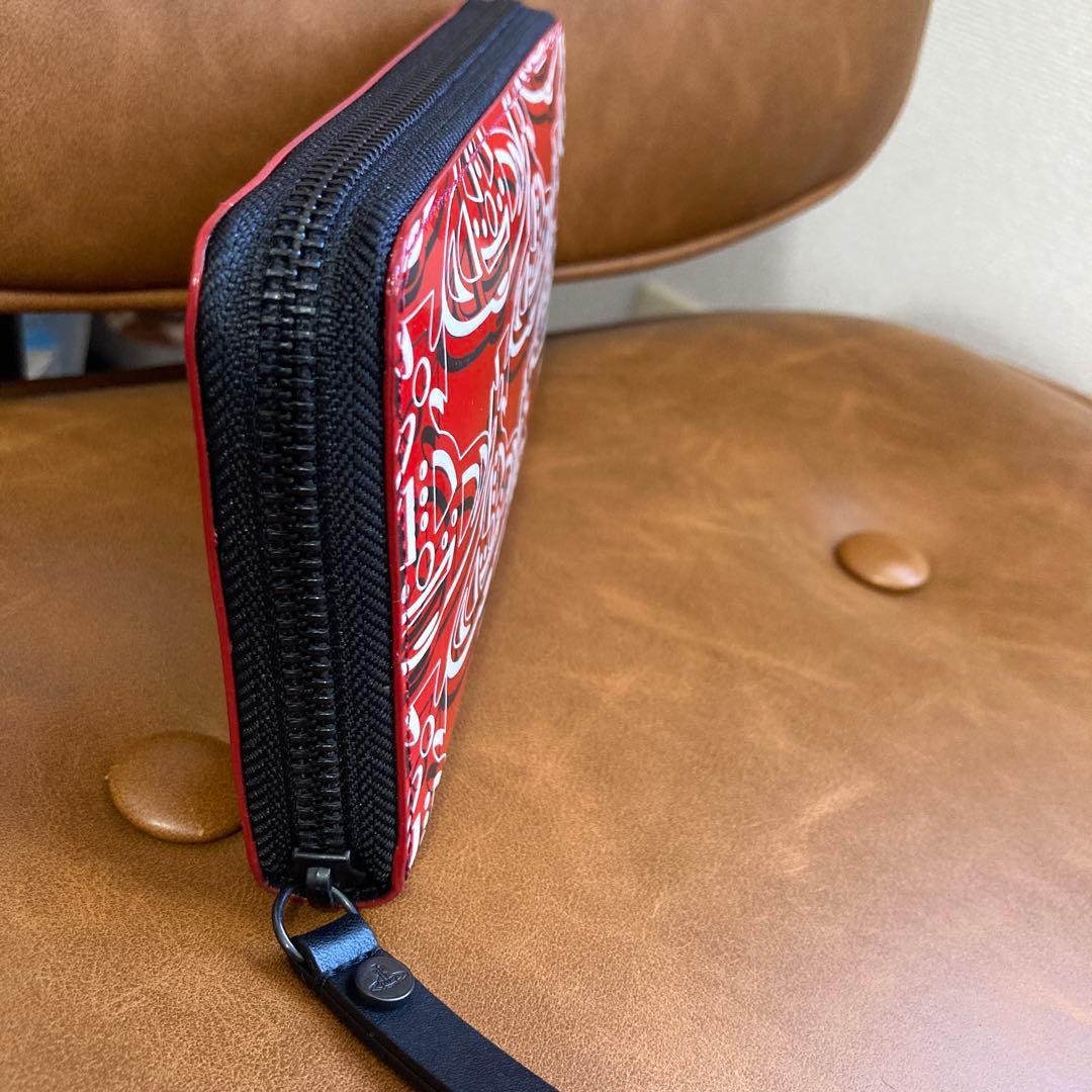 Vivienne Westwood 長財布 レッドロゴ