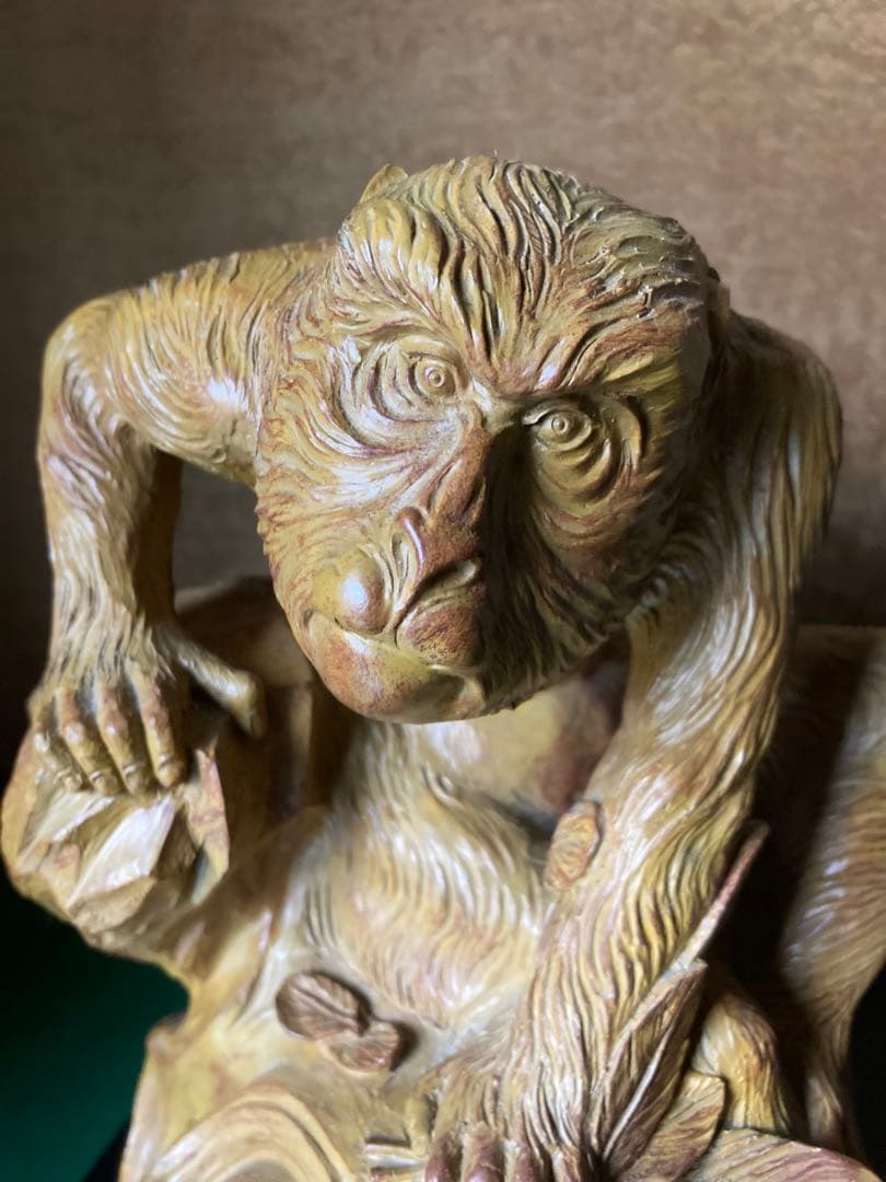 「老猿」　高村光雲