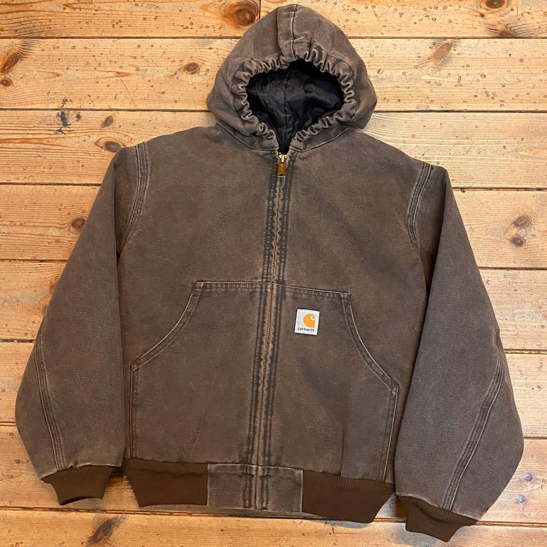 00's Carhartt アクティブジャケット Y06CHT ブラウン