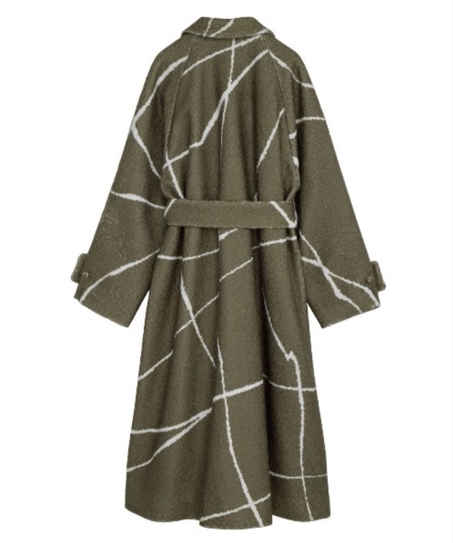 LITTLE FLARE LINE ART ロングコート アメリヴィンテージ