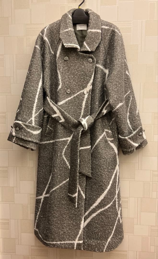 LITTLE FLARE LINE ART ロングコート アメリヴィンテージ