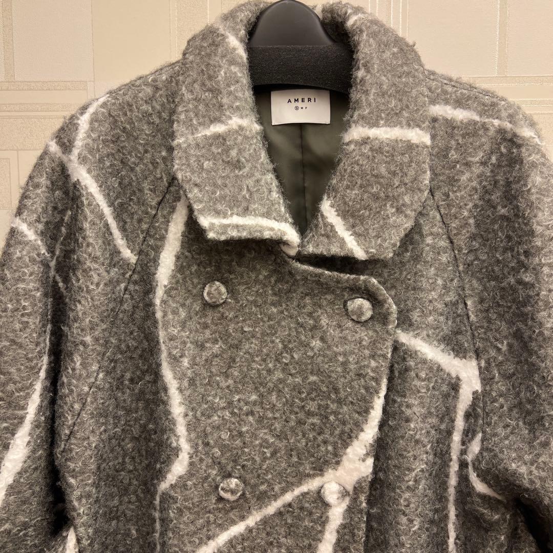 LITTLE FLARE LINE ART ロングコート アメリヴィンテージ