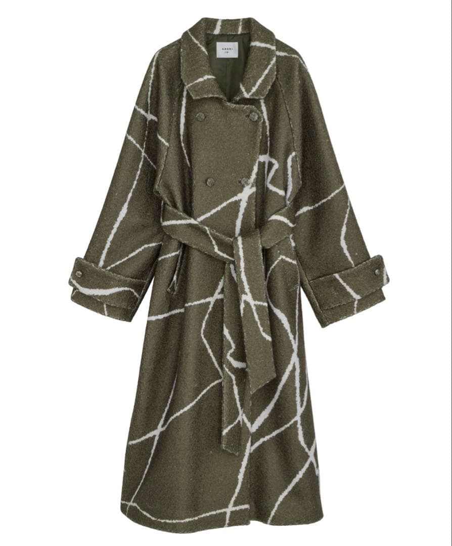 LITTLE FLARE LINE ART ロングコート アメリヴィンテージ