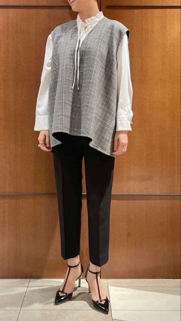 トゥモローランド タッターグレンチェック4way ジレ