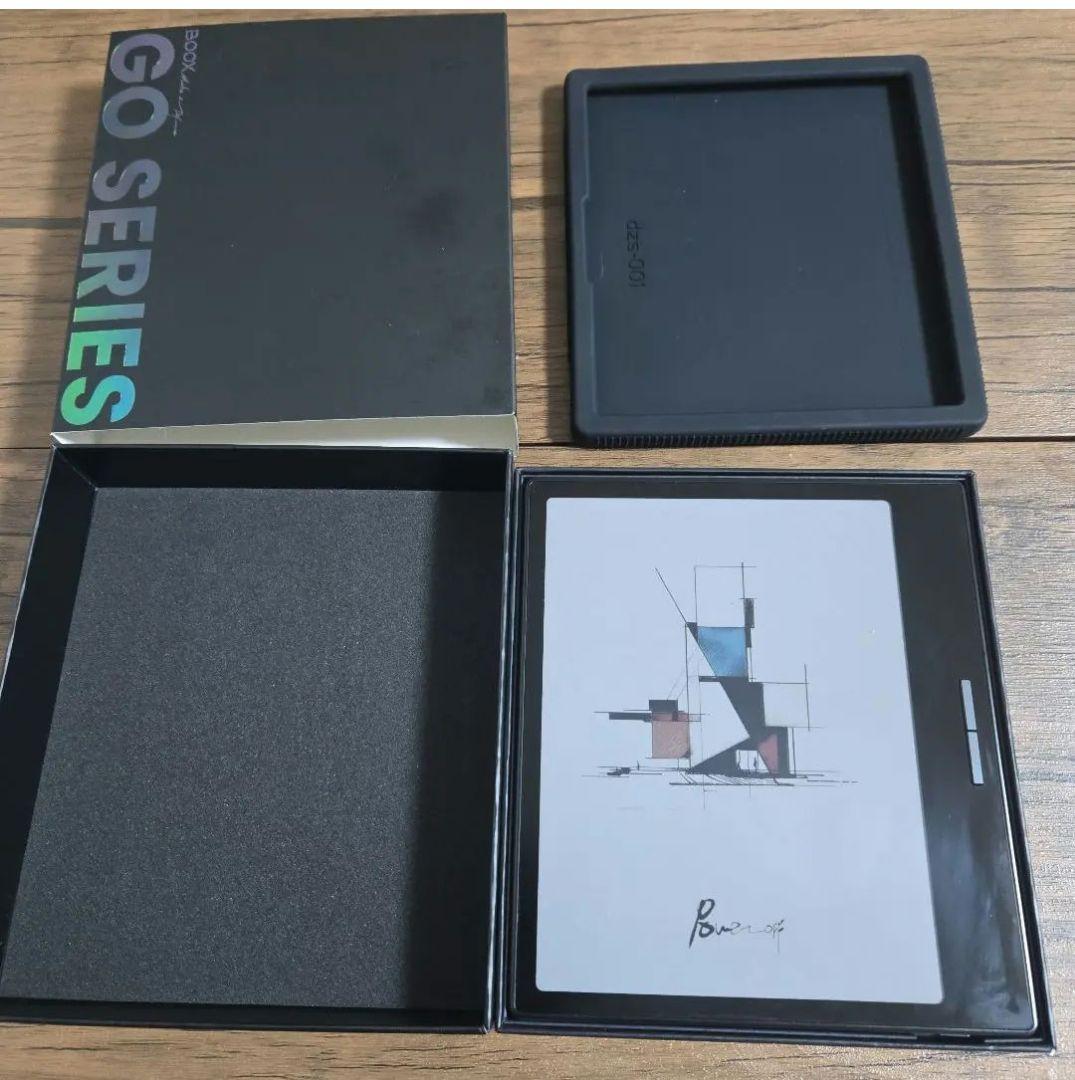 BOOX Go Color 7本体、マイクロSDカード256GB付き