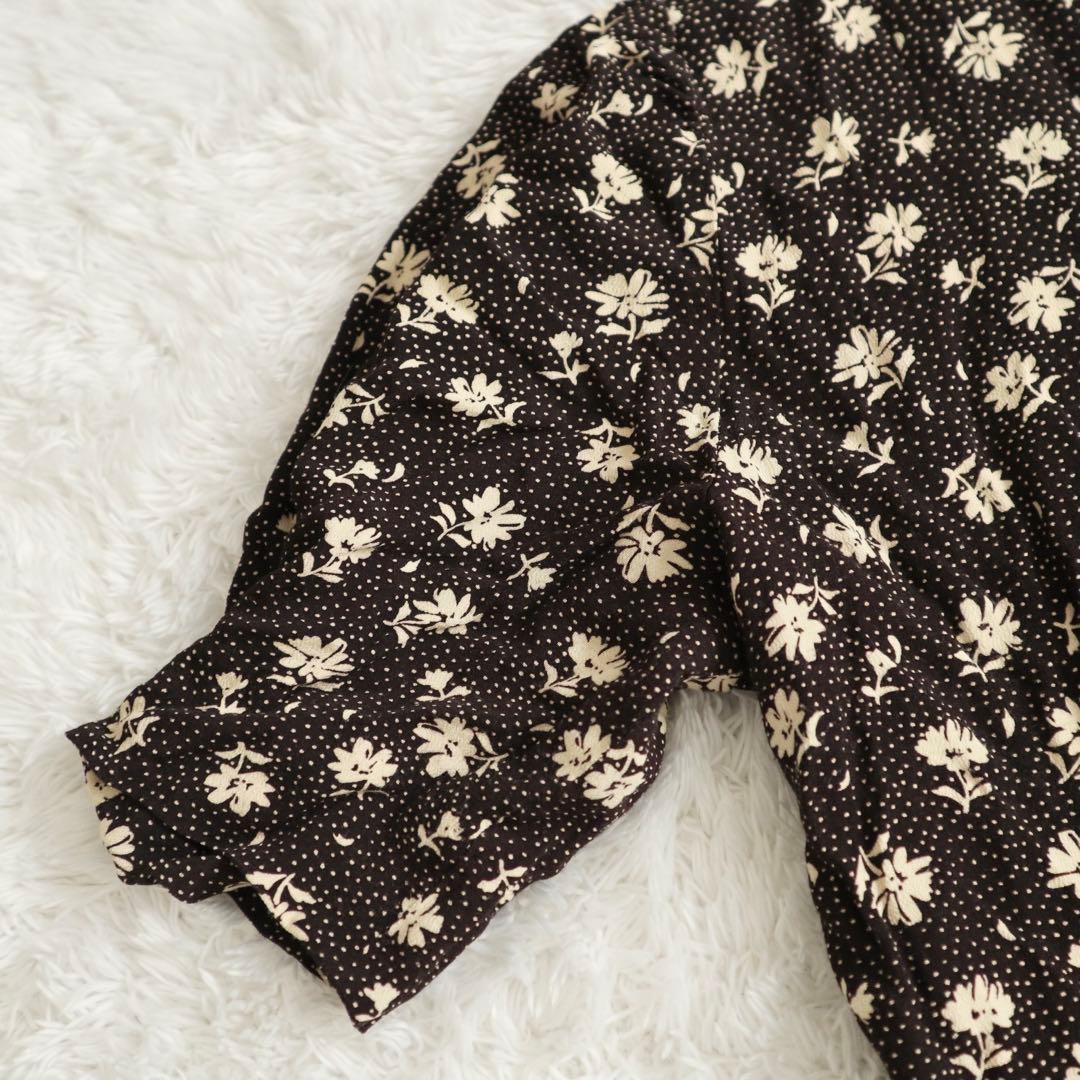 23SS★エディットフォールル ヴィンテージフラワーオールインワン 花柄 36