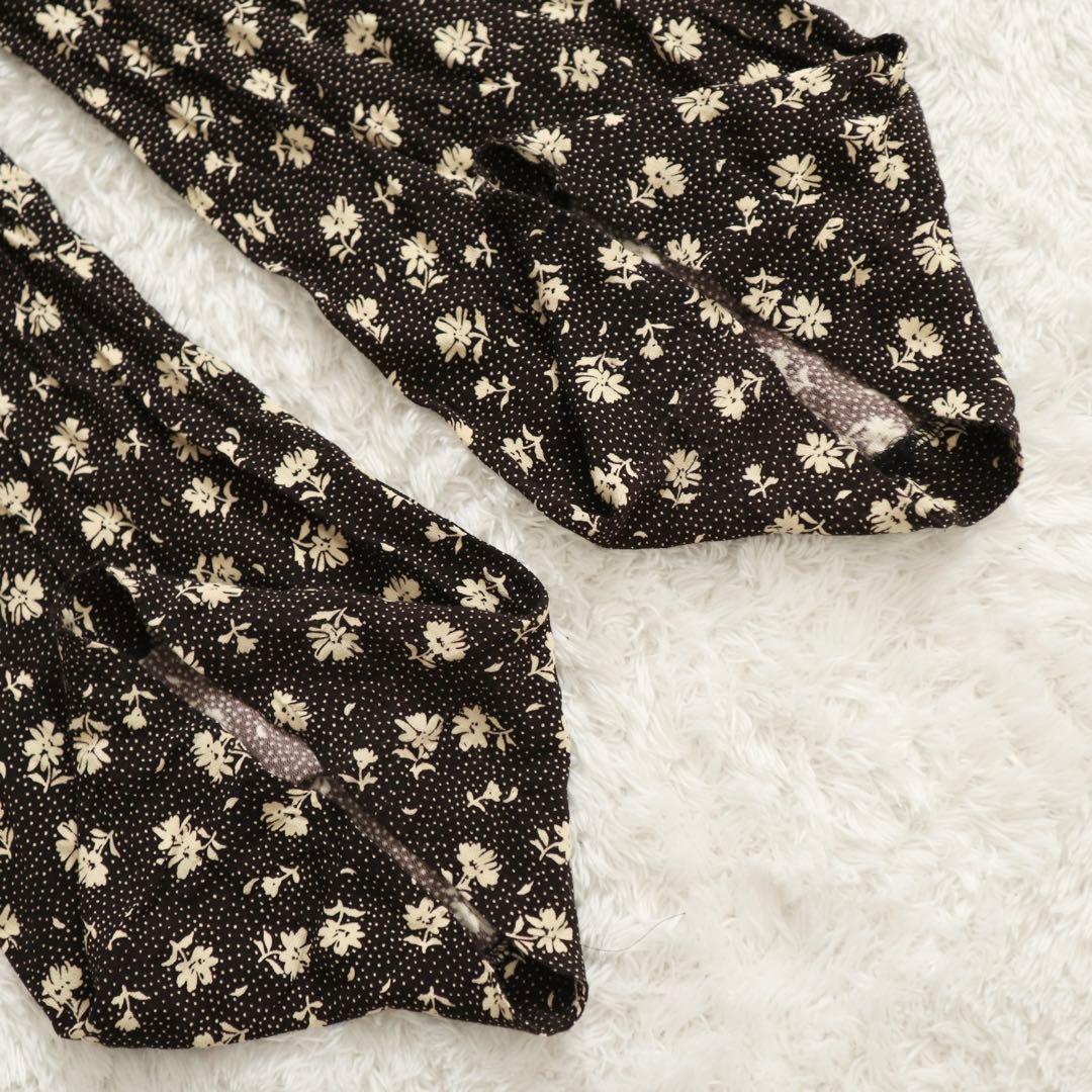 23SS★エディットフォールル ヴィンテージフラワーオールインワン 花柄 36