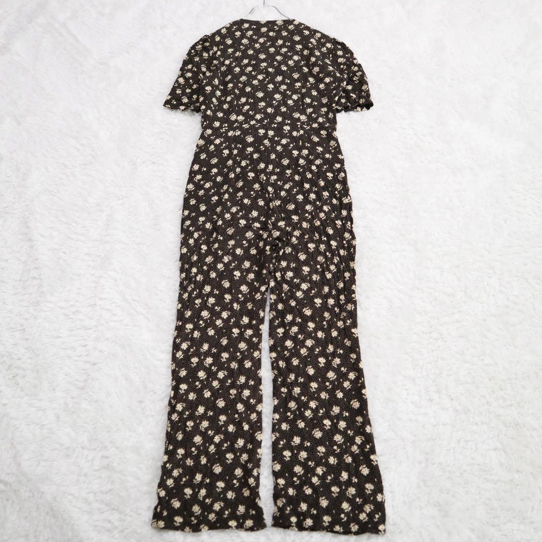 23SS★エディットフォールル ヴィンテージフラワーオールインワン 花柄 36