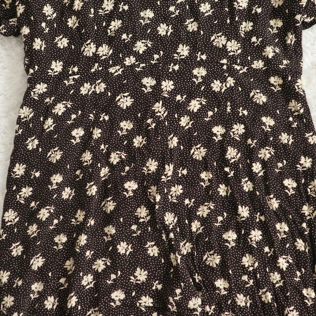 23SS★エディットフォールル ヴィンテージフラワーオールインワン 花柄 36