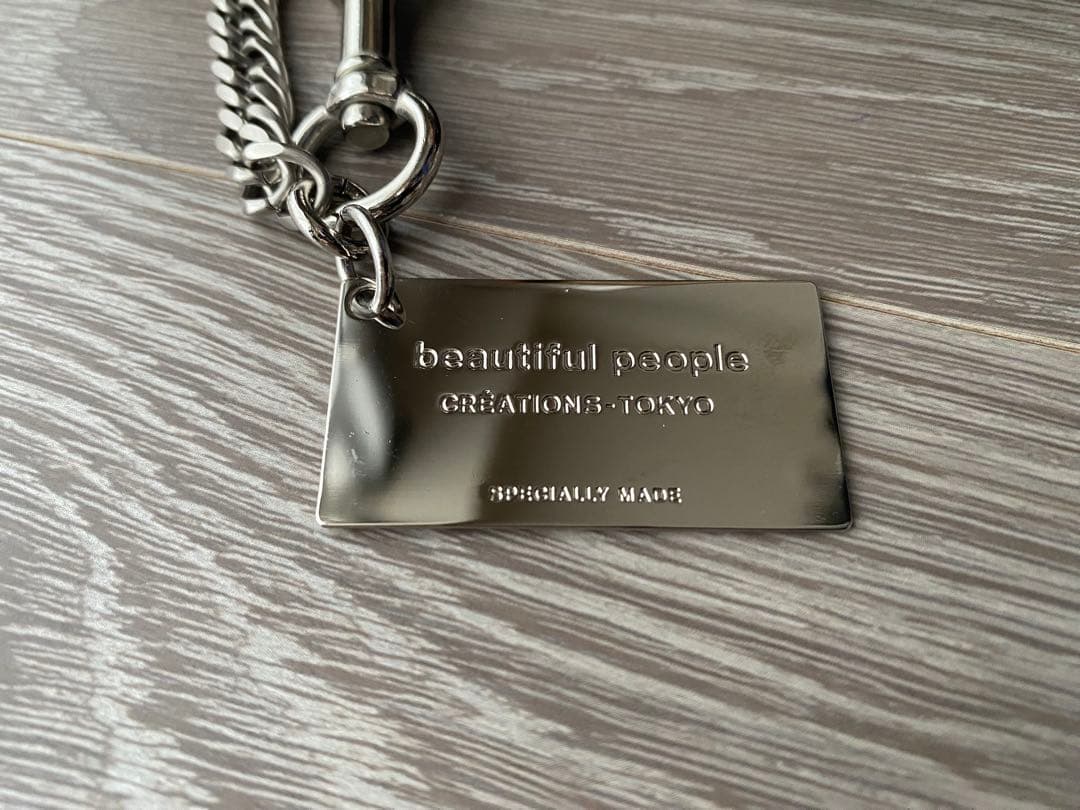 beautiful people 別注　がま口ショルダーポーチ