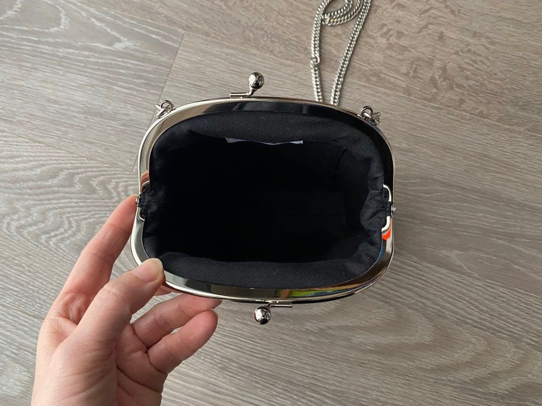 beautiful people 別注　がま口ショルダーポーチ