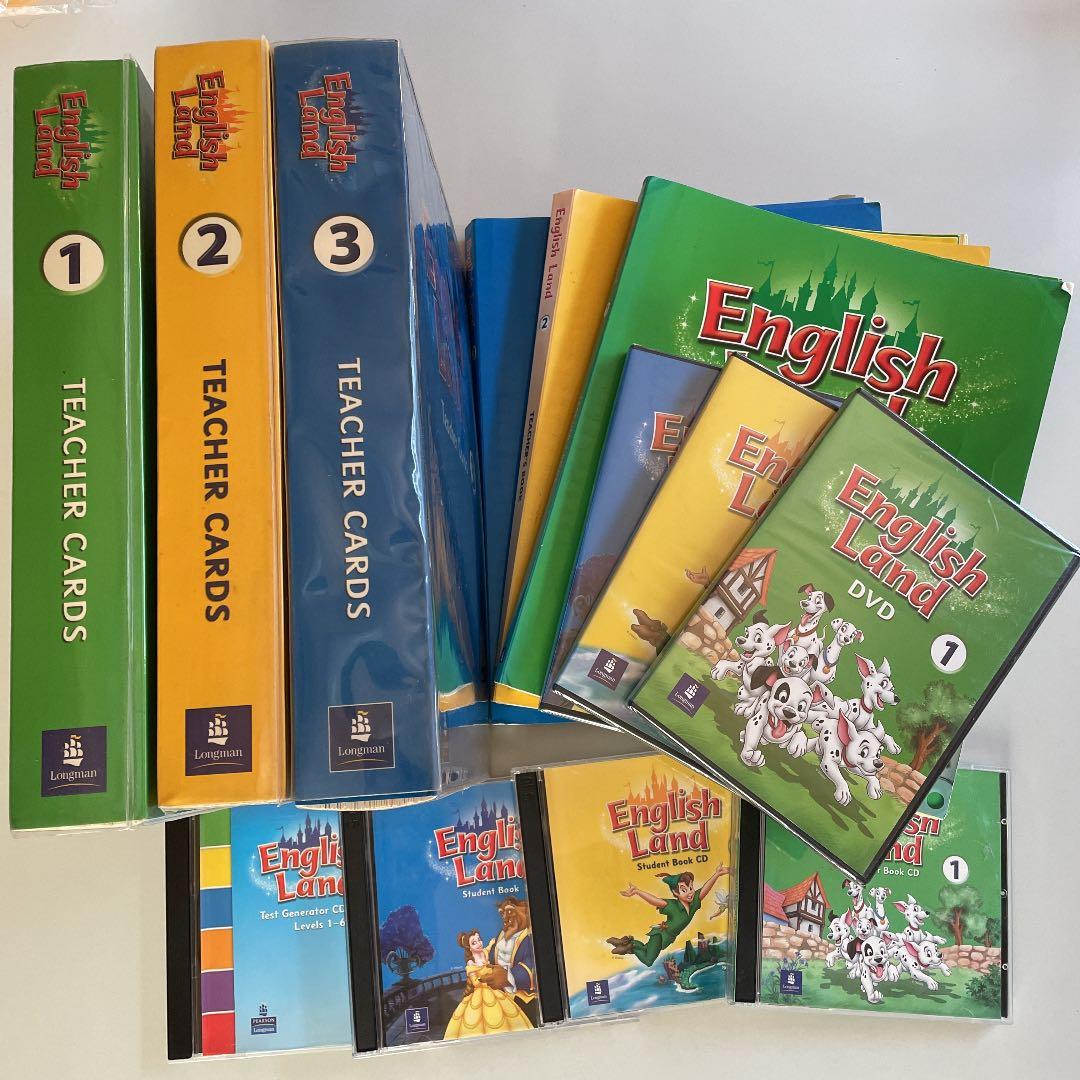 English Land フォニックス フラッシュカードDVD CD-ROM