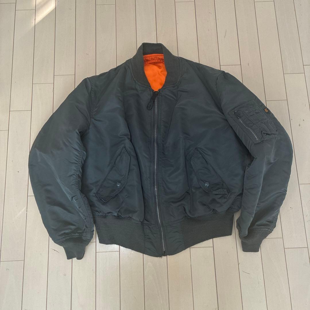 alpha ma-1 フライトジャケット　usa製　xl