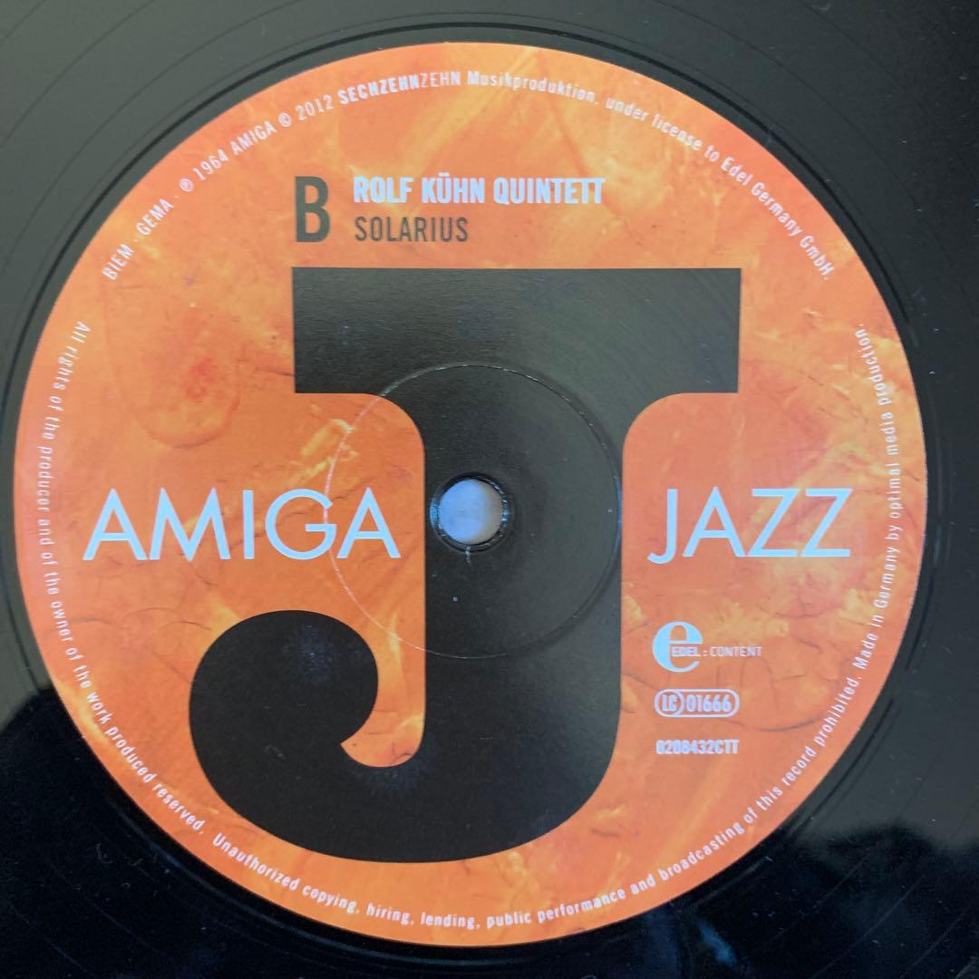 Rolf Kuhn / Solarius 大名盤 2012年再発LP jazz