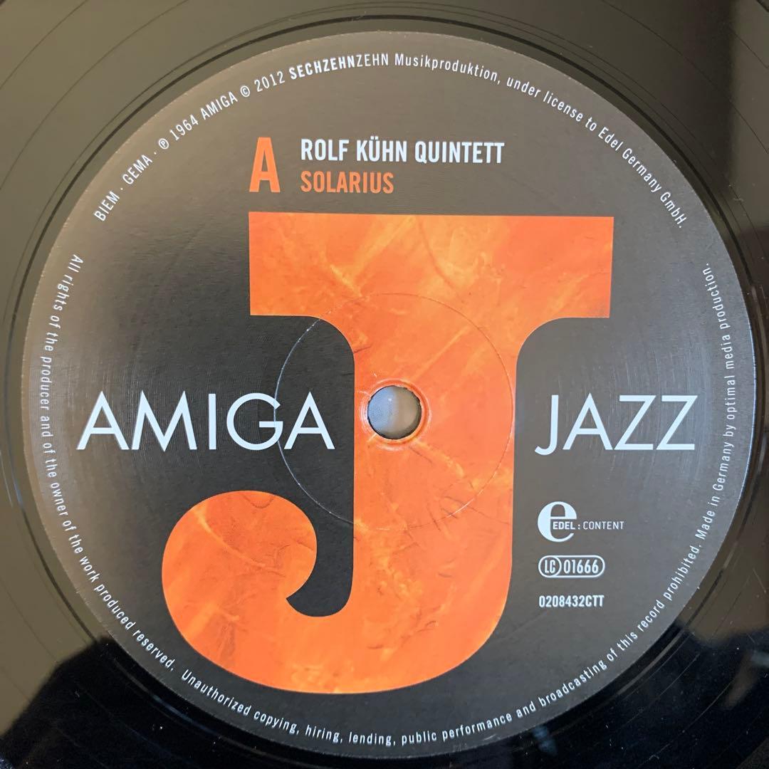Rolf Kuhn / Solarius 大名盤 2012年再発LP jazz