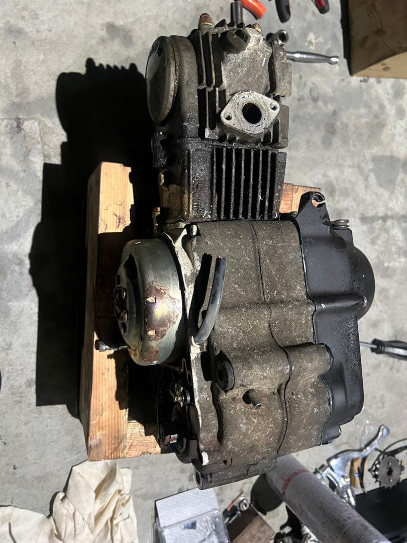 シャリー 純正エンジン マニュアル付き