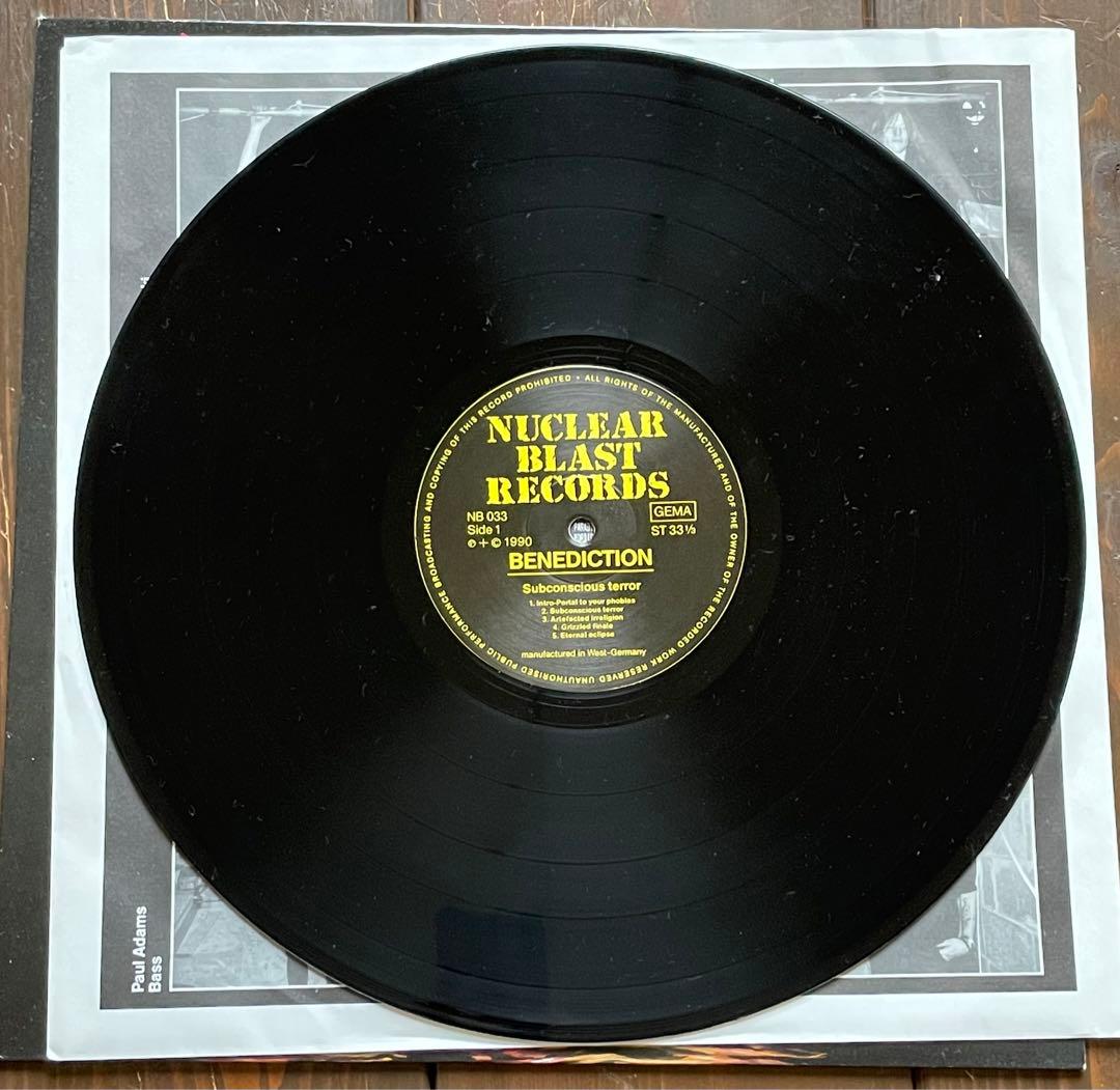 洋楽 BENEDICTION / subconscious terror