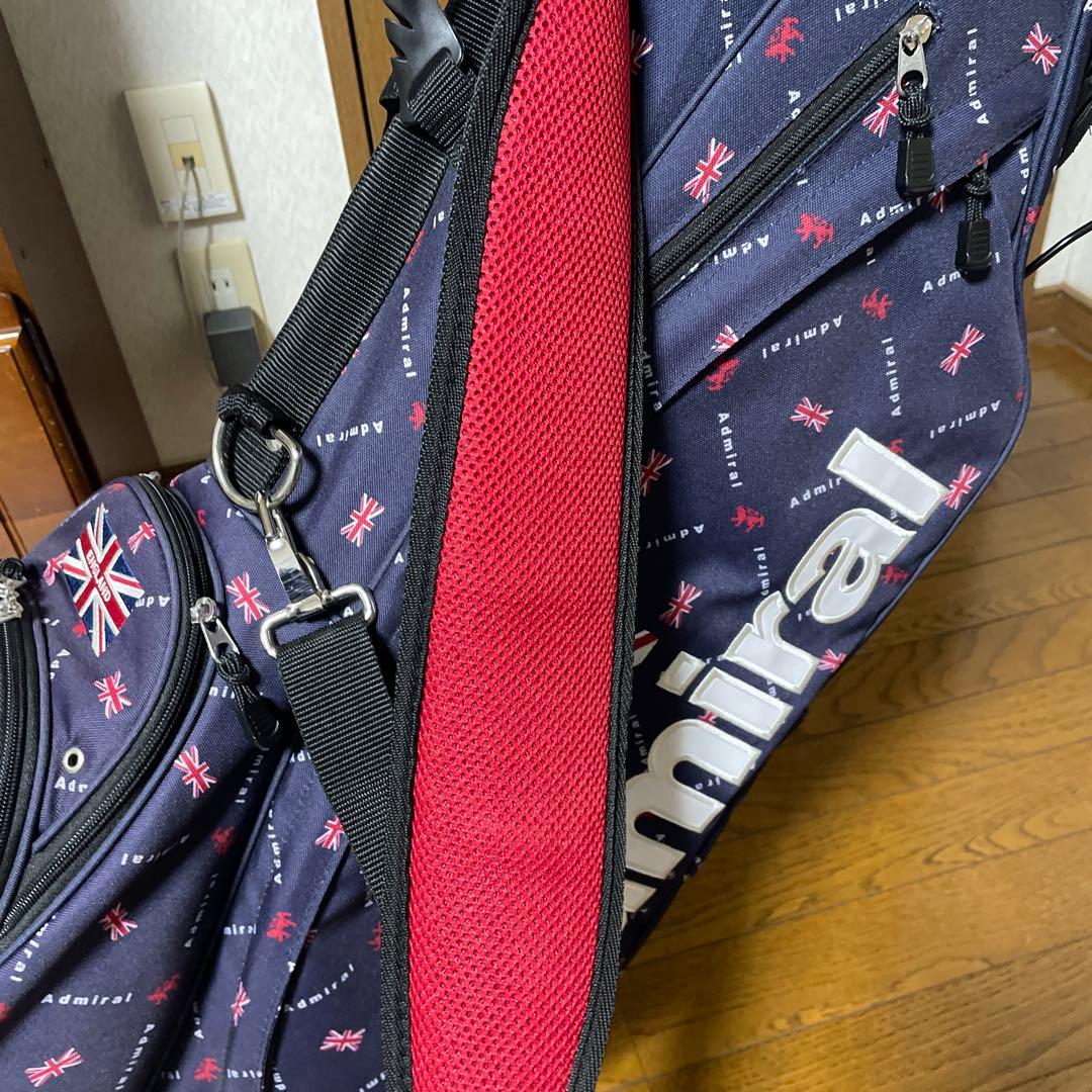 Admiral アドミラル ネイビー ゴルフバッグ・キャディバッグ