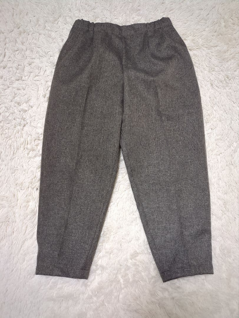 マーガレットハウエル ダブルブレスト ロングコートオリーブ Ⅰ