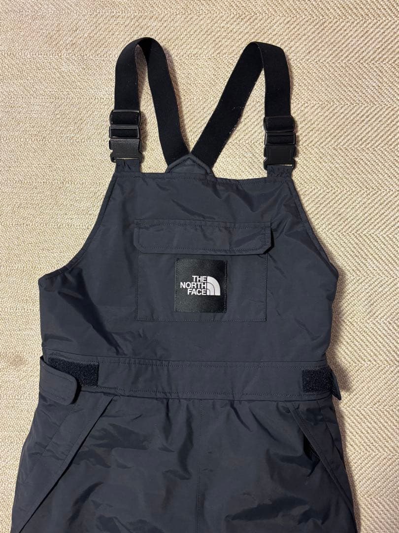 THE NORTH FACE 子ども用オーバーオール ブラック　140