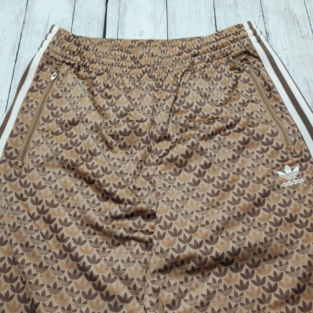 希少✨adidas originals トラックパンツ モノグラム ブラウン