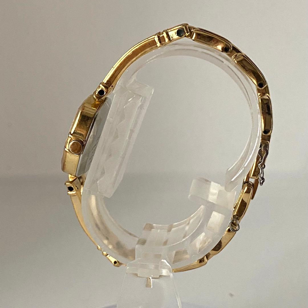 新品電池　SEIKO ゴールド　オクタゴン　ドレスウォッチ