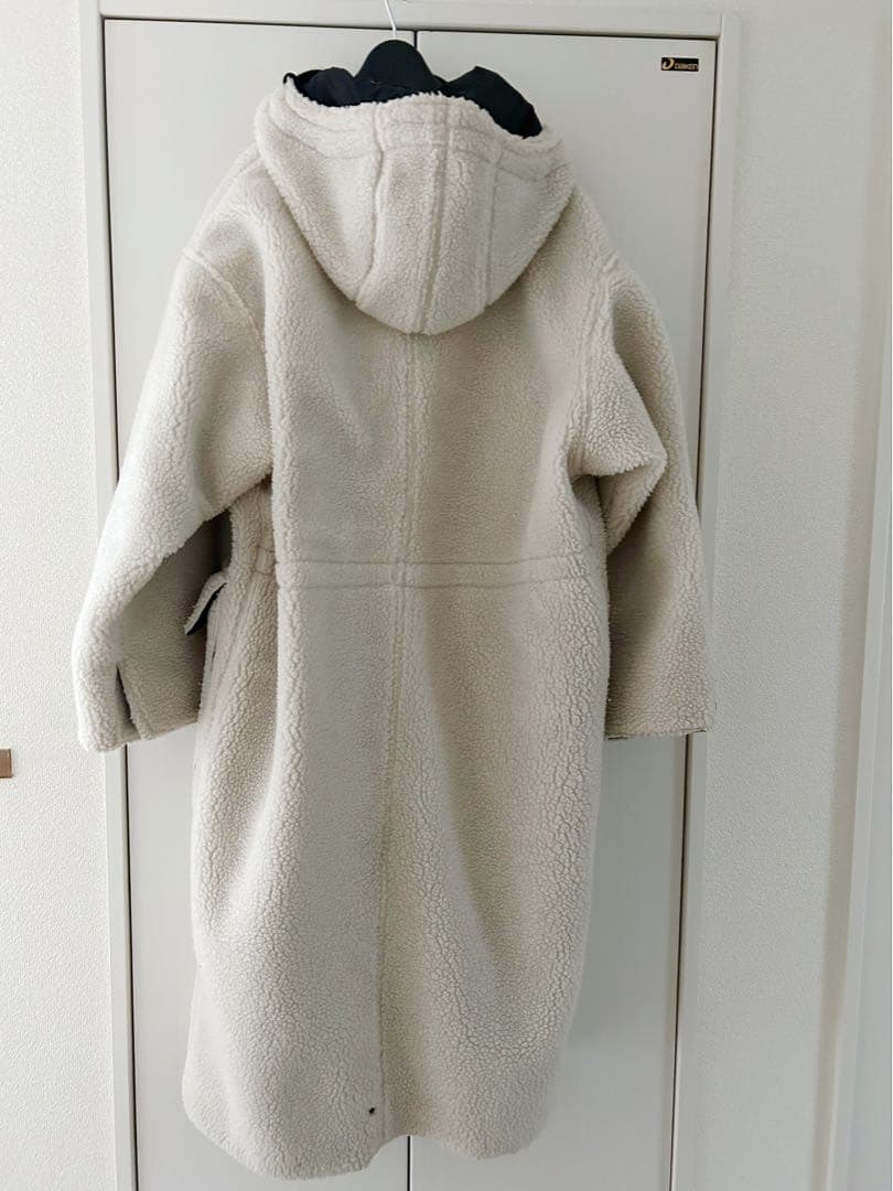 JANESMITHジェーンスミスリバーシブルボアロングコート美品送料込み