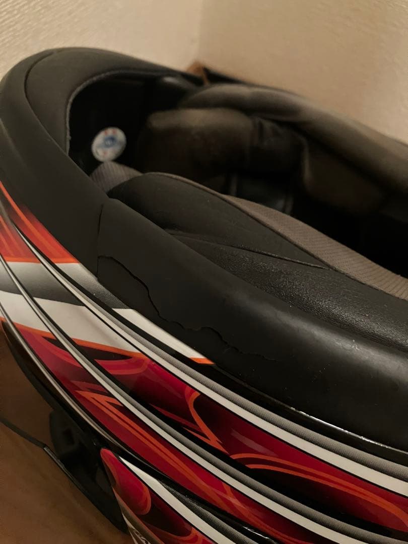 値下げ⭐︎Arai フルフェイスヘルメット レッド/ブラック/ホワイト