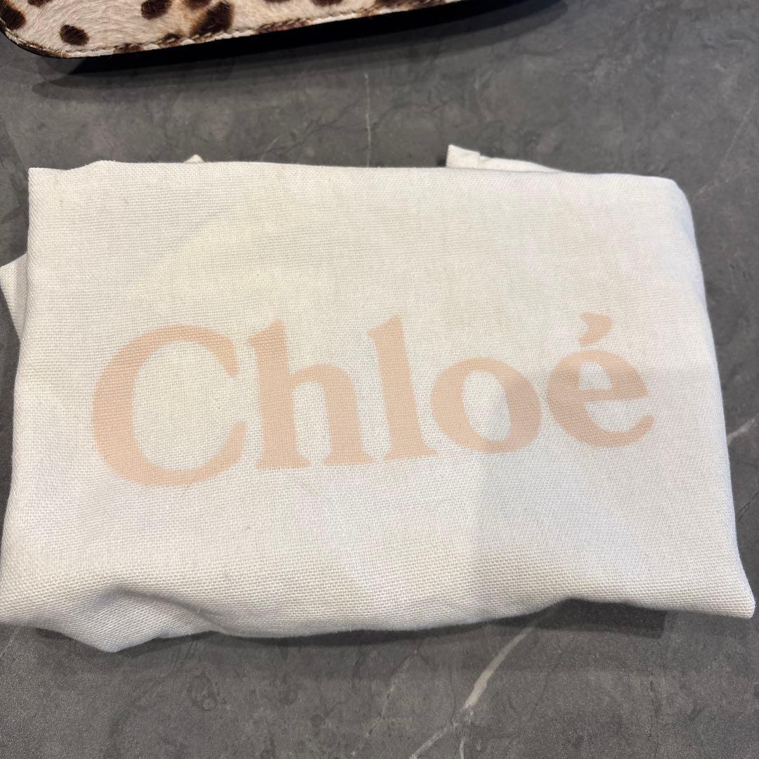 Chloé クロエ　レオパード柄 ショルダーバッグ