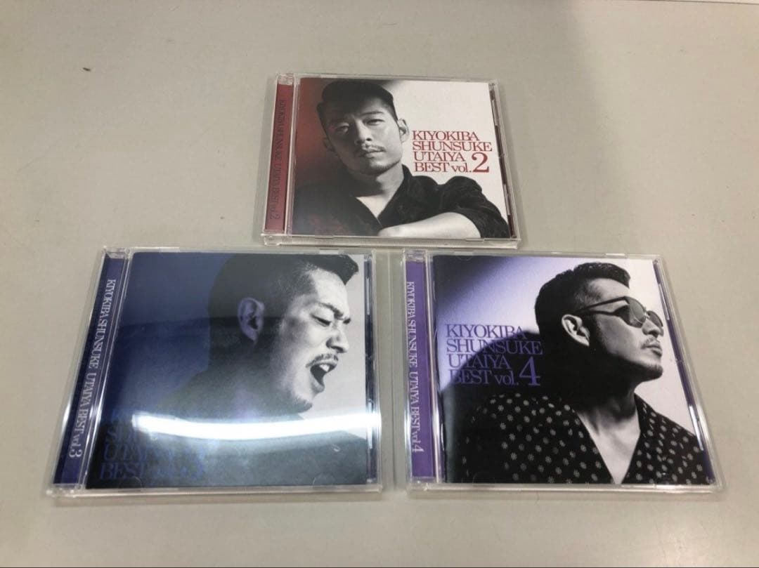 【CD 計3枚 清木場俊介 唄い屋 BEST Vol.2・3・ 4帯付】