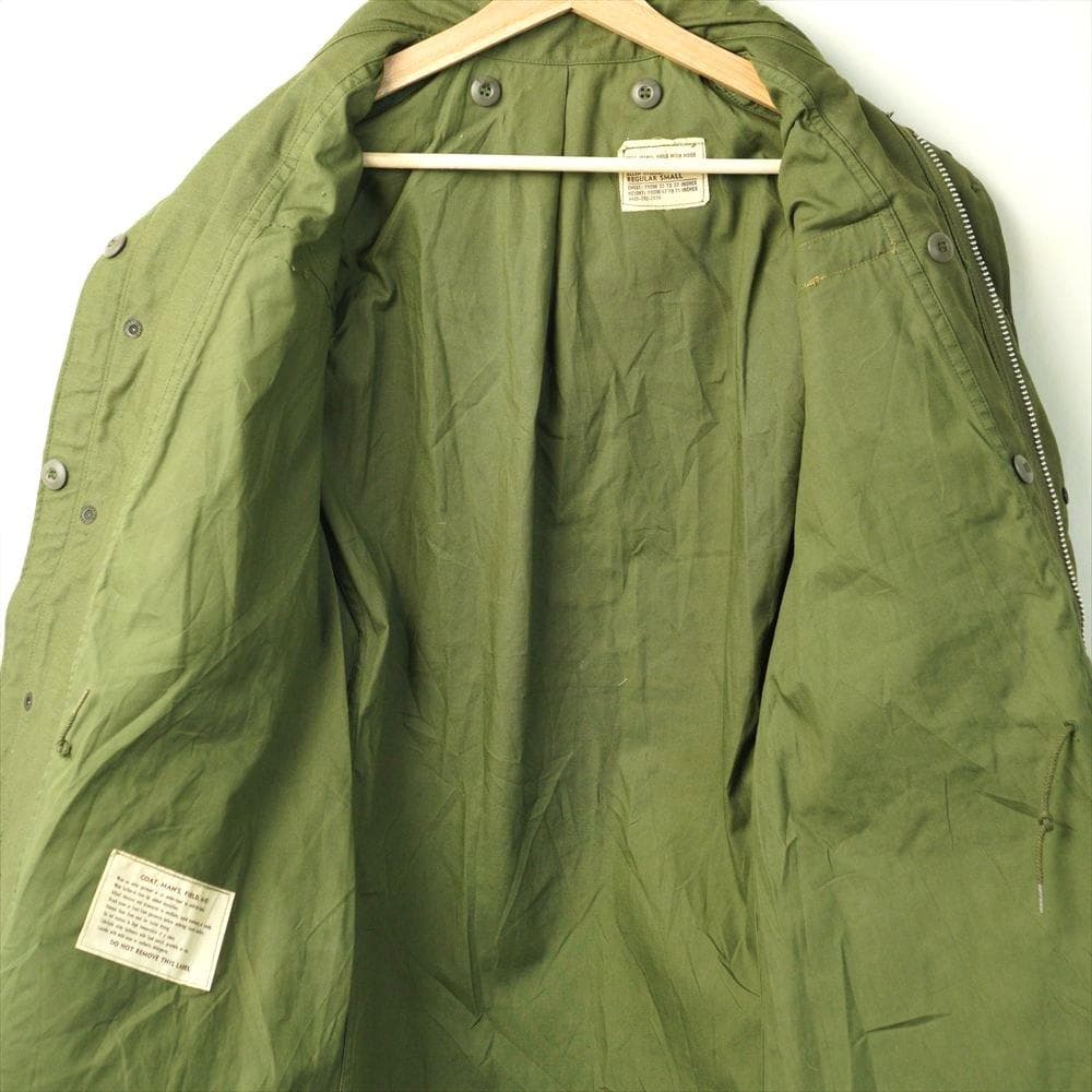 60s ビンテージ ミリタリー M-65 フィールドジャケット アルミジップ