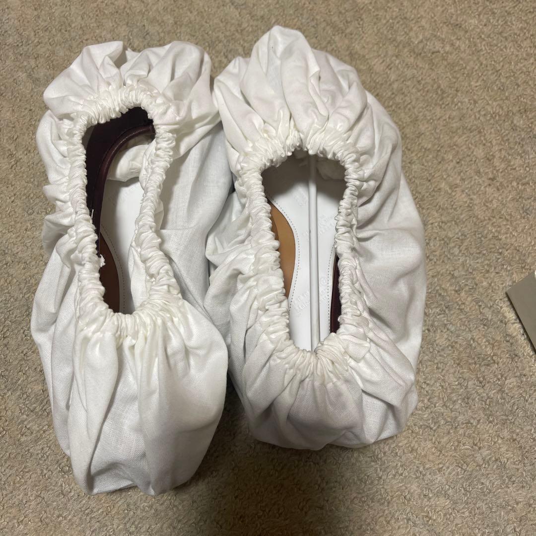 未使用品　マルジェラ　足袋バレエ　38 ブラウン