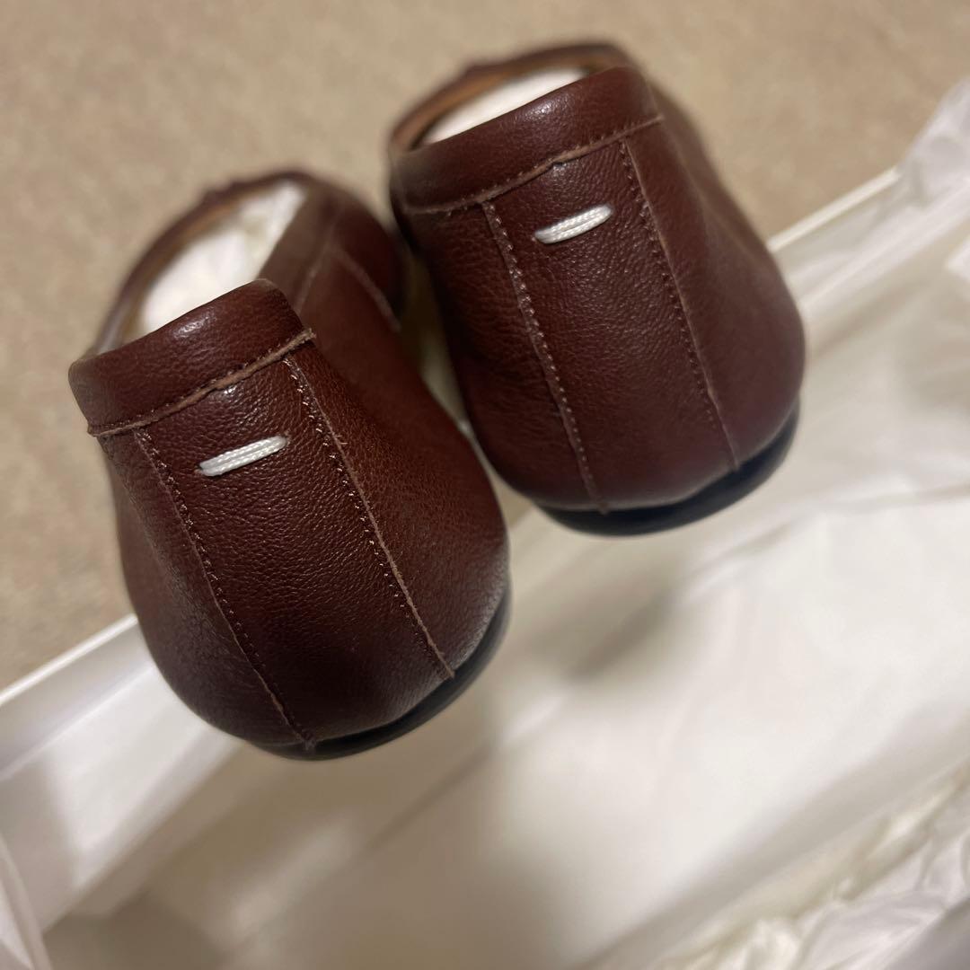 未使用品　マルジェラ　足袋バレエ　38 ブラウン