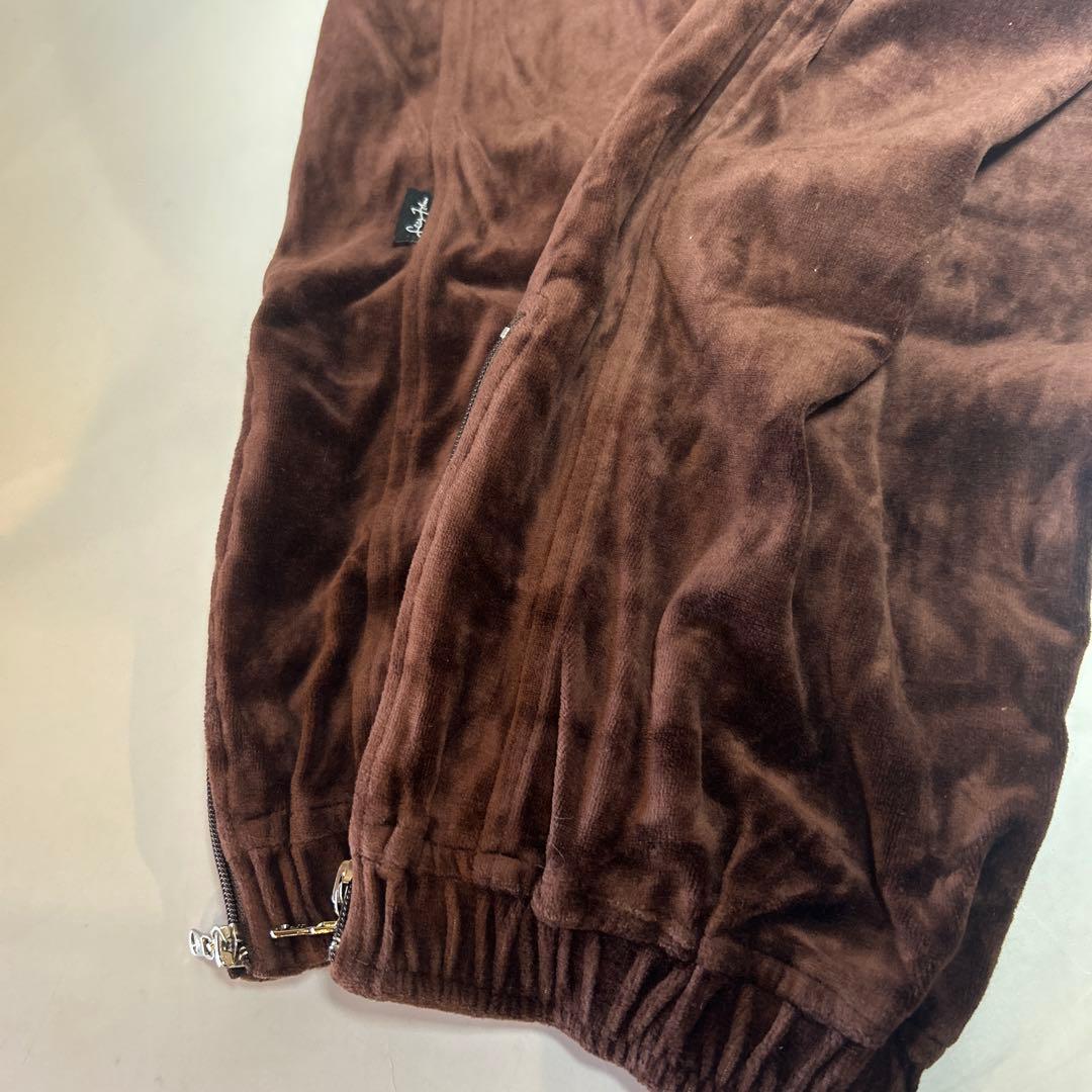 Sean John ショーンジョン ベロア　ジャージセットアップXXL ブラウン