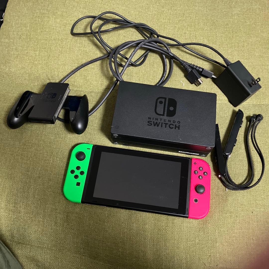 Nintendo Switch 本体 ネオングリーン/ネオンピンク