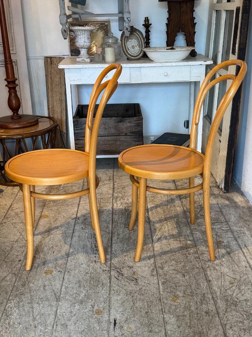 ベントウッドチェア２脚セットC　ZMG RADOMSKO社 ヴィンテージ 曲木