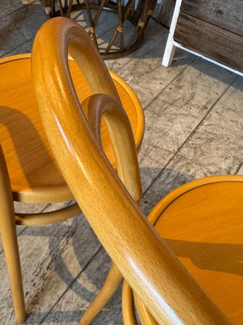 ベントウッドチェア２脚セットC　ZMG RADOMSKO社 ヴィンテージ 曲木