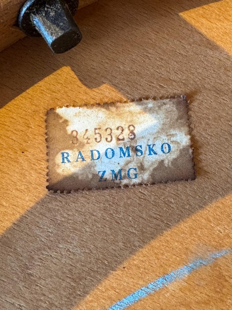 ベントウッドチェア２脚セットC　ZMG RADOMSKO社 ヴィンテージ 曲木