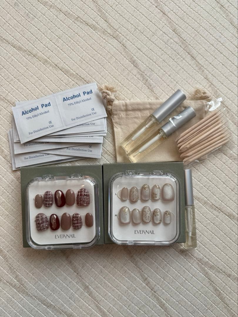 EVERNAIL チップ2点セット(付属品あり)