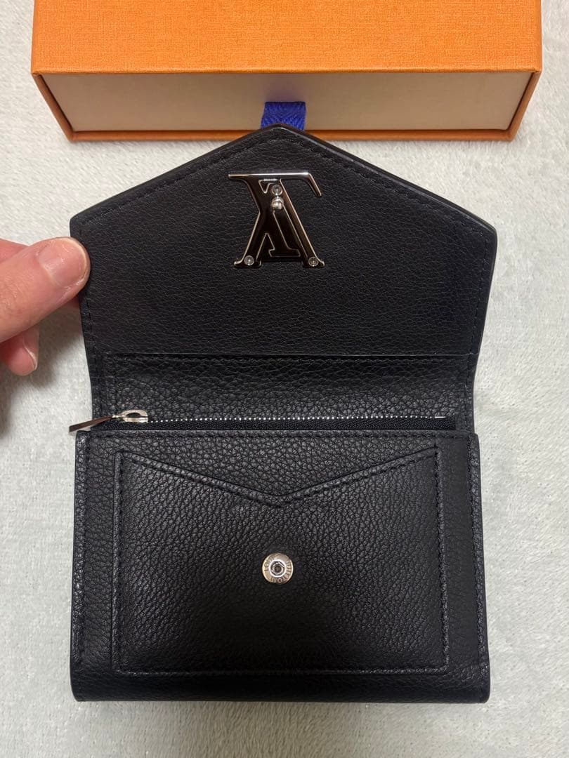 ルイヴィトン ポルフォイユ・マイロックミー コンパクト ブラック 財布