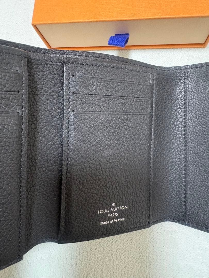 ルイヴィトン ポルフォイユ・マイロックミー コンパクト ブラック 財布