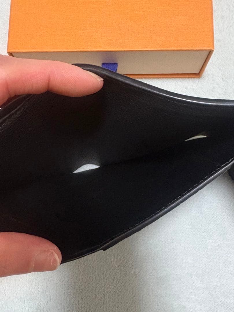 ルイヴィトン ポルフォイユ・マイロックミー コンパクト ブラック 財布