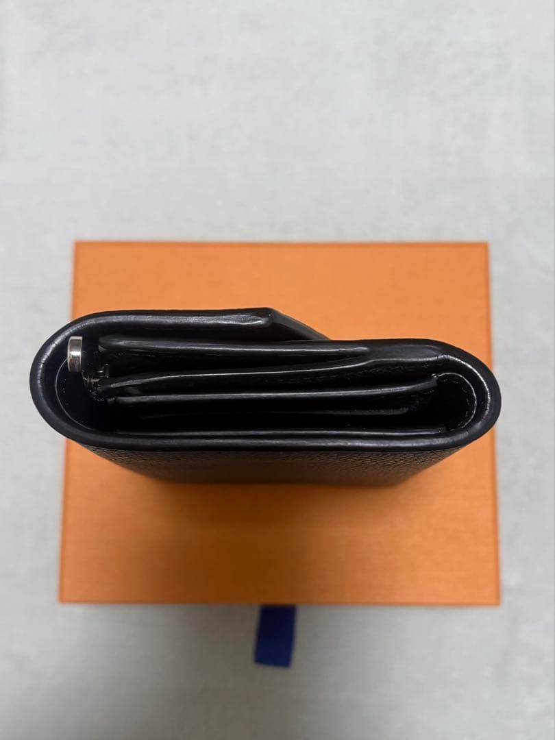 ルイヴィトン ポルフォイユ・マイロックミー コンパクト ブラック 財布