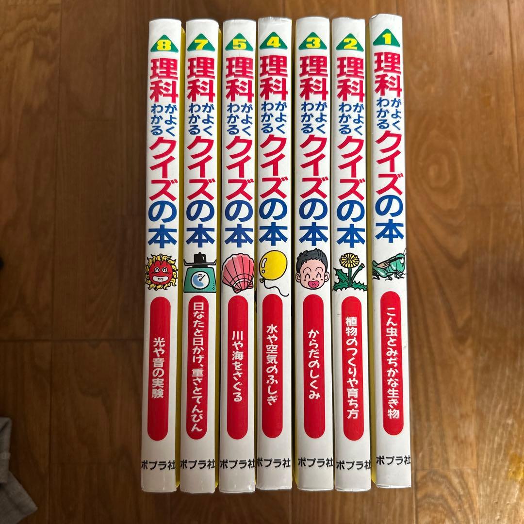理科がよくわかるクイズの本 ポプラ社