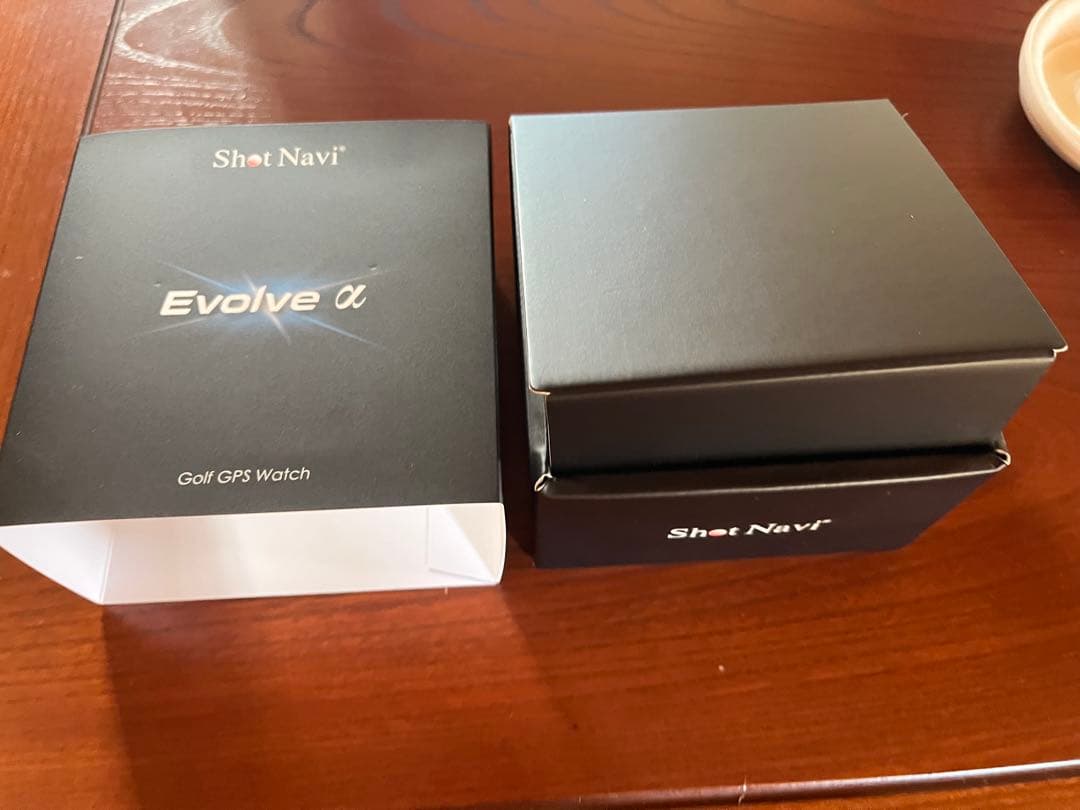 U　GPSナビウォッチ　Shot Navi Evolve α 白