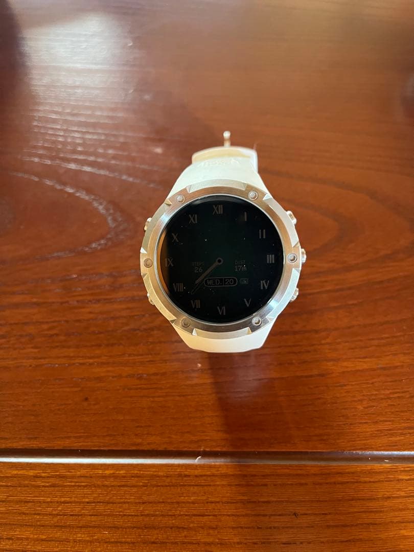 U　GPSナビウォッチ　Shot Navi Evolve α 白