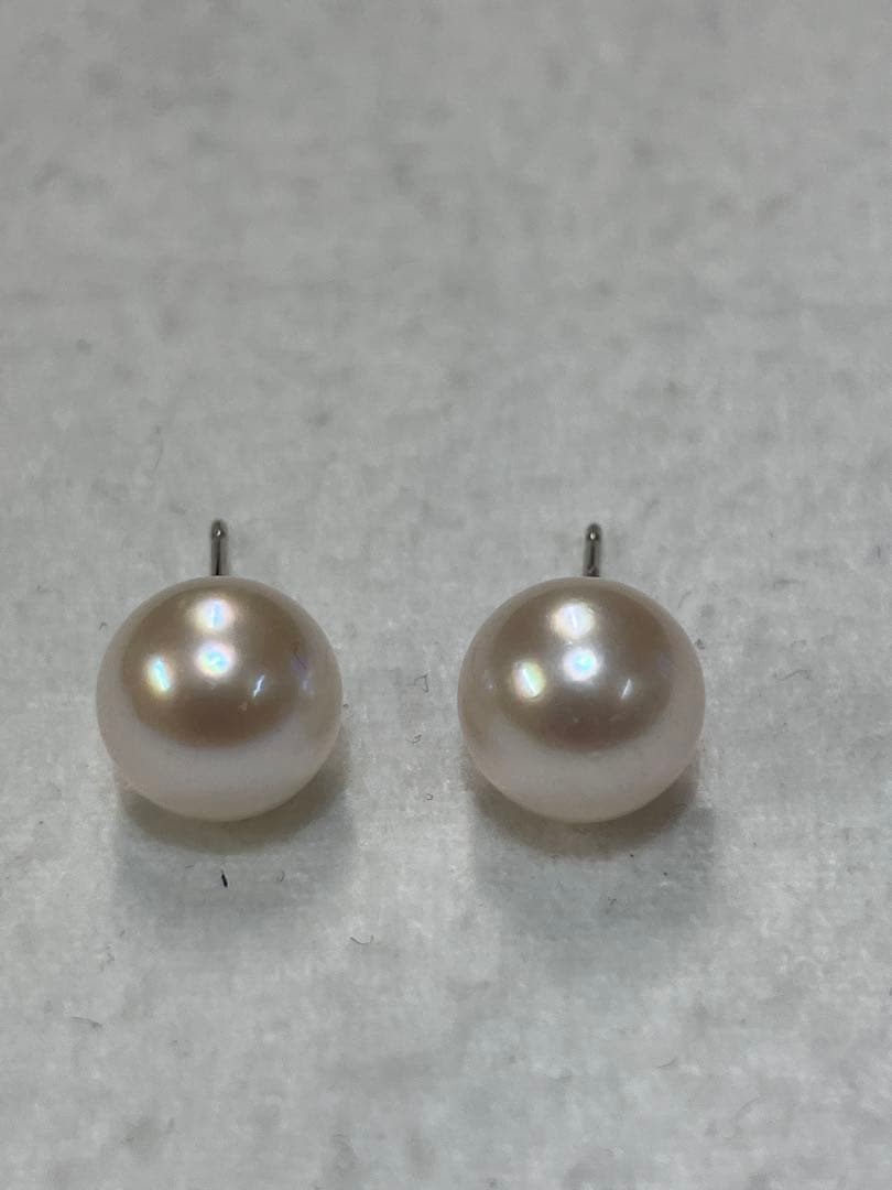 伊勢志摩英虞湾産あこや真珠　8.1mm パールピアス