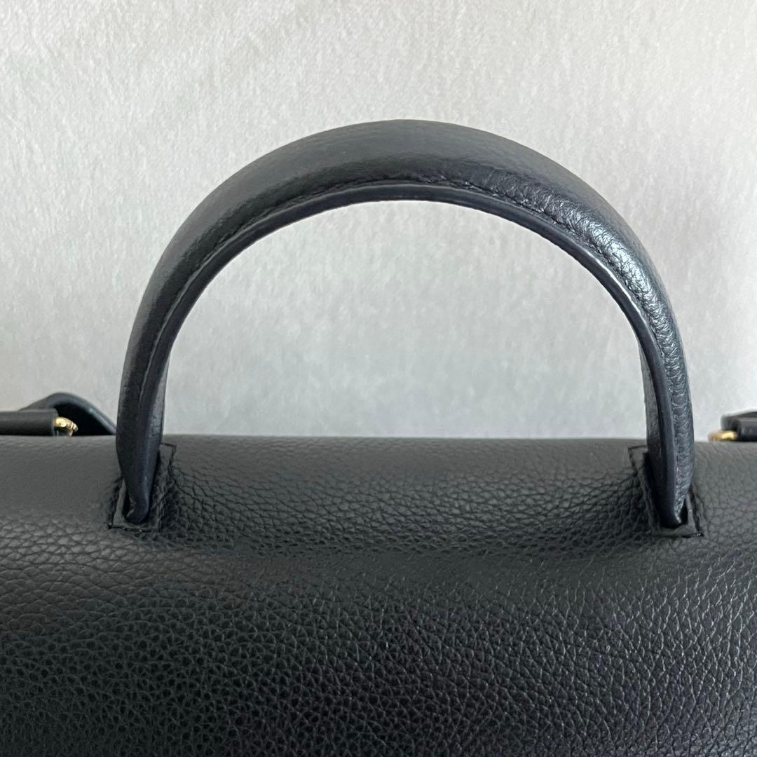 山*記様 POLENE NUMERO UN ポレーヌ　ハンドバッグ　黒