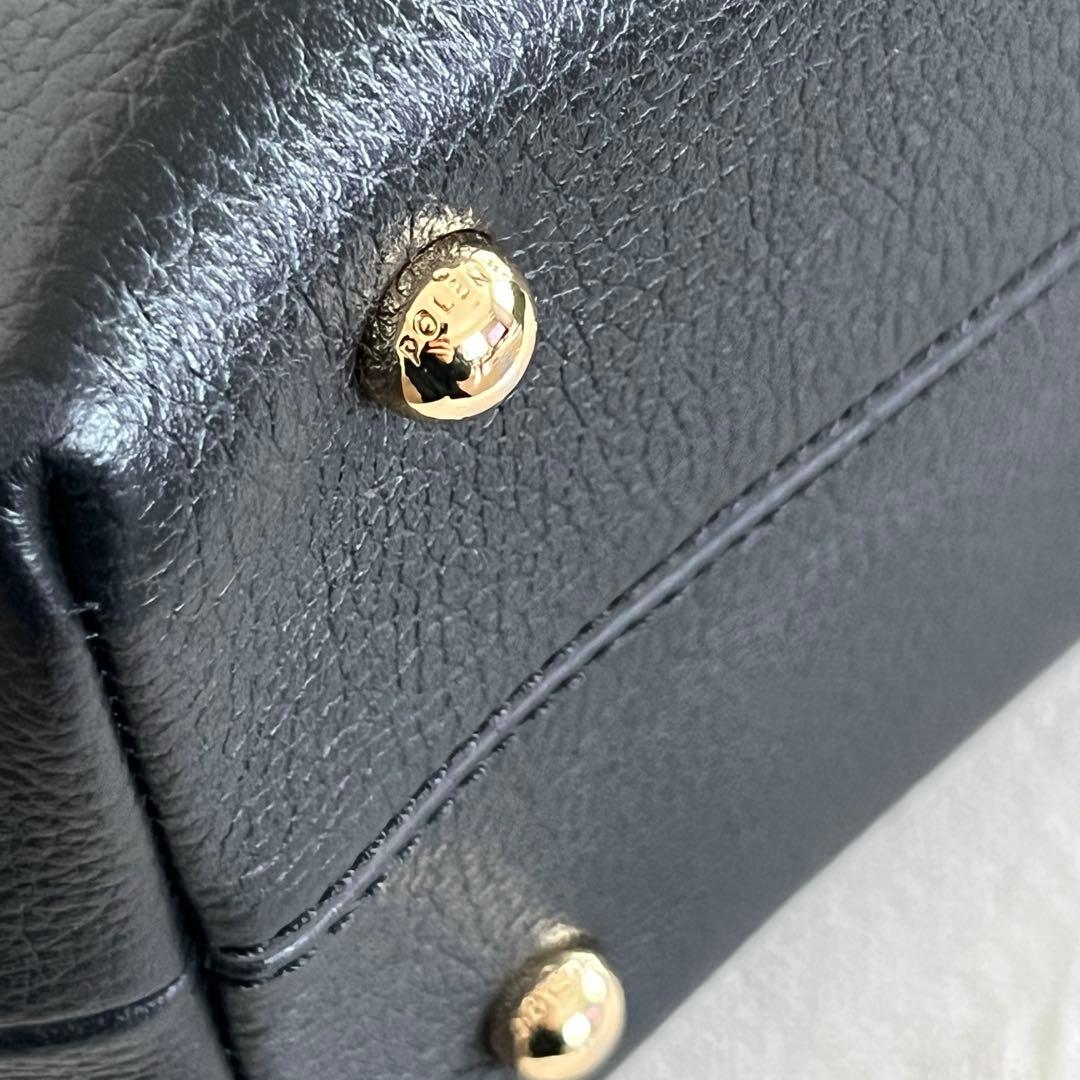 山*記様 POLENE NUMERO UN ポレーヌ　ハンドバッグ　黒