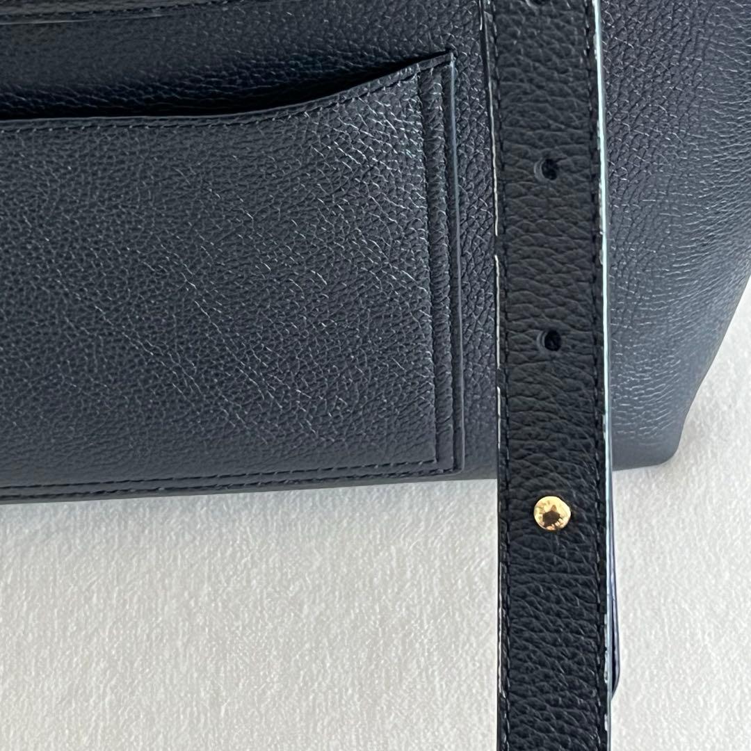 山*記様 POLENE NUMERO UN ポレーヌ　ハンドバッグ　黒